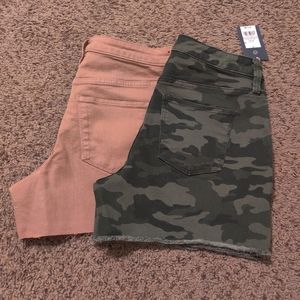 Universals Threads high rise midi shorts